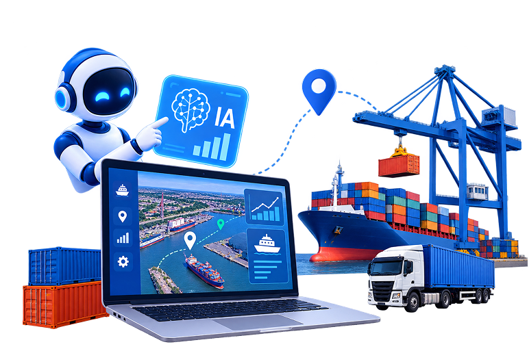 Intelligence artificielle pour la logistique portuaire à Rouen — applications concrètes